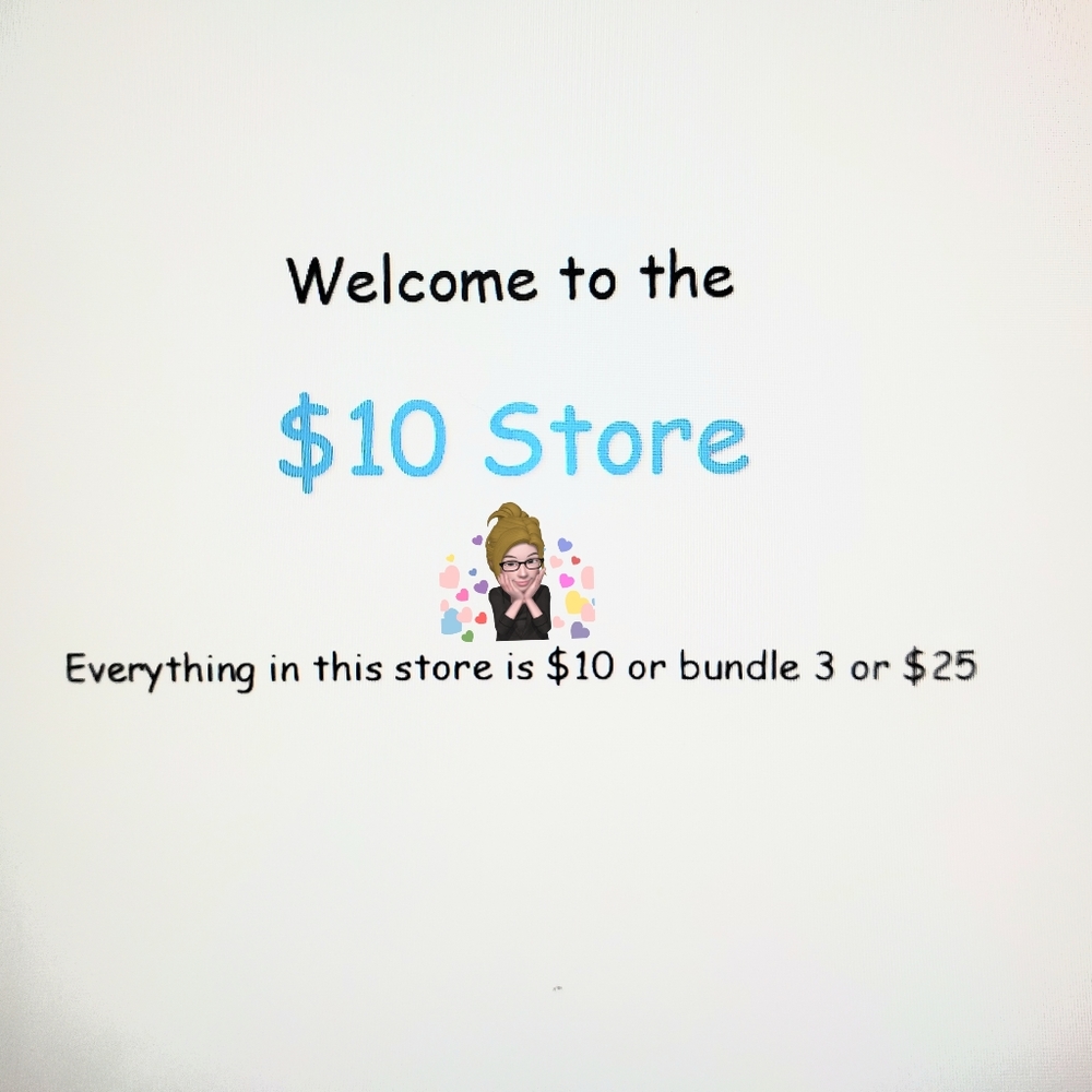 Clothes Shoes and Accessories for  $10